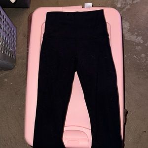 Lululemon leggings. Mid calf size xs but will fit small